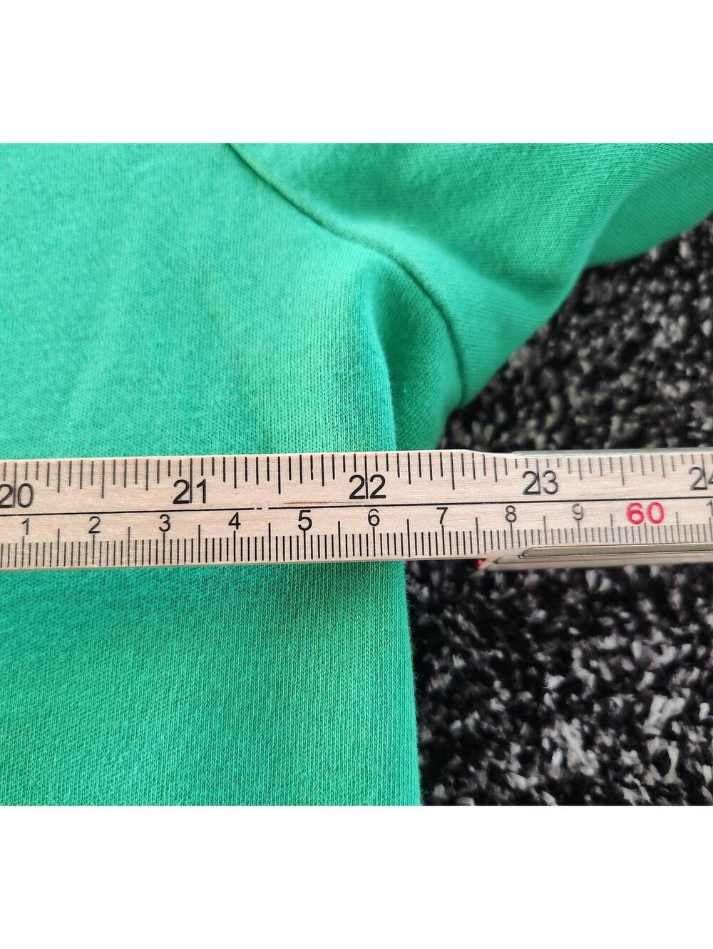 Vintage Polo Ralph Lauren Custom Fit Sz XL S/s Polo shirt Green Pink Pony Cotton - Picture 4 of 11